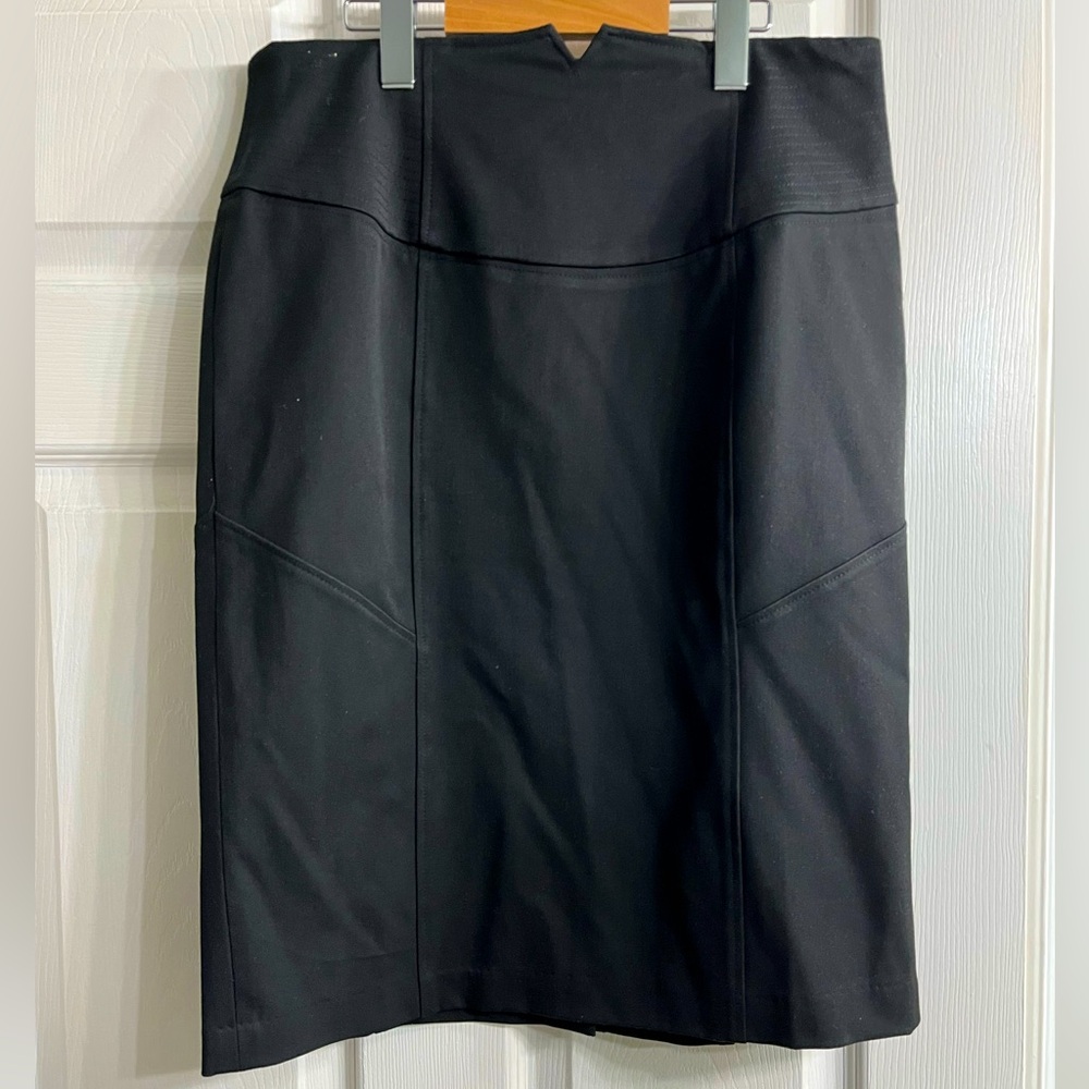 ADRIENNE VITTADINI SZ 12 high waist stretch pencil skirt